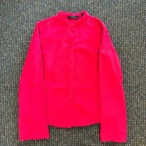 Vibrant Pink Button-Up shirt